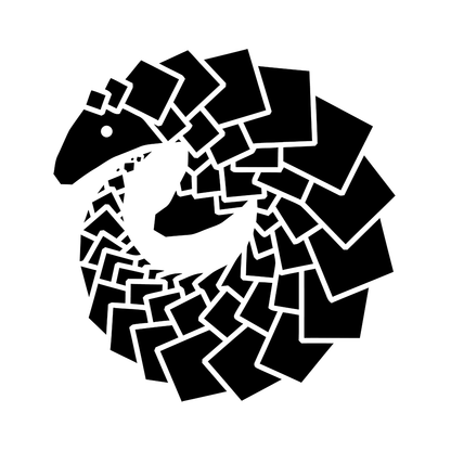 Pangolin Vinyl Decal Plakker