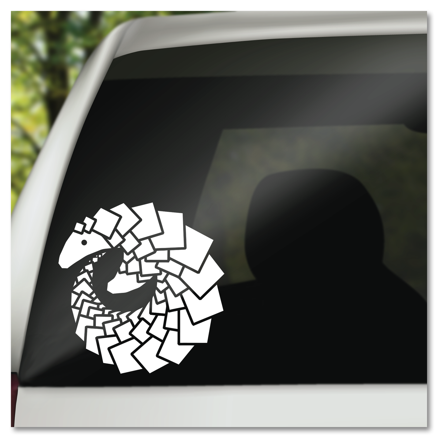 Pangolin Vinyl Decal Plakker