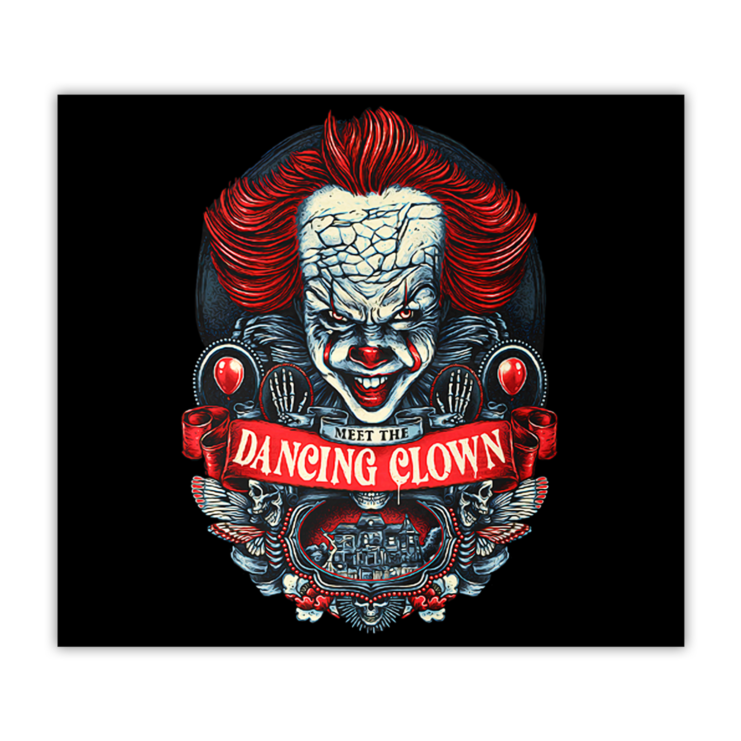 IT Pennywise 20oz Sublimated Metal Tumbler