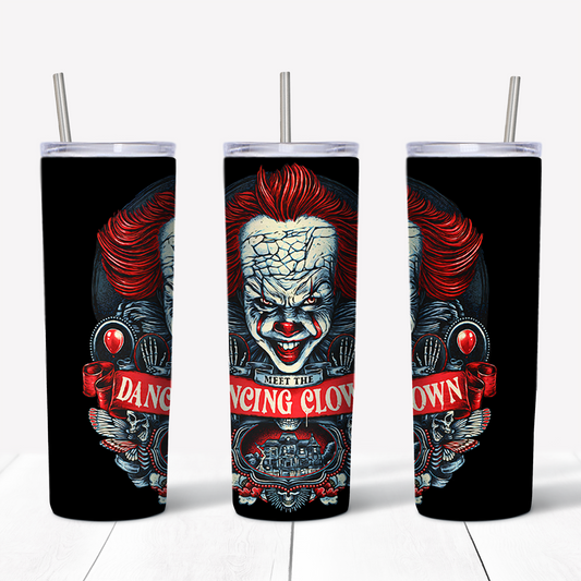 IT Pennywise 20oz Sublimated Metal Tumbler