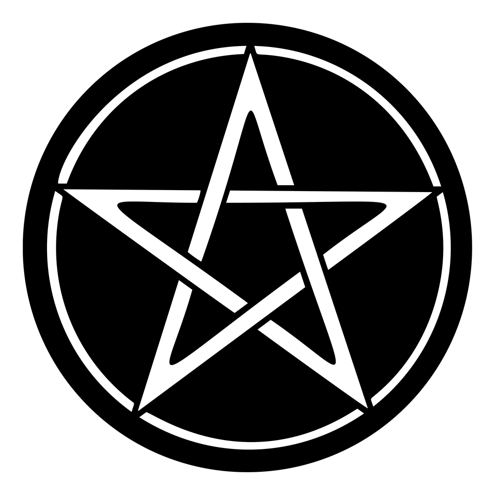 Basic Pentacle Vinyl Decal Sticker