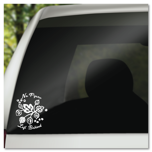 No Pyrex Left Behind Gooseberry Vinyl Decal Sticker