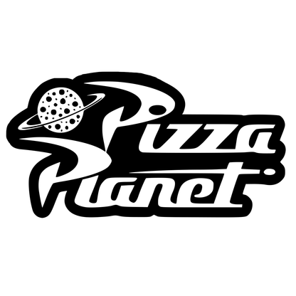 Toy Story Pizza Planet Vinyl Decal Sticker