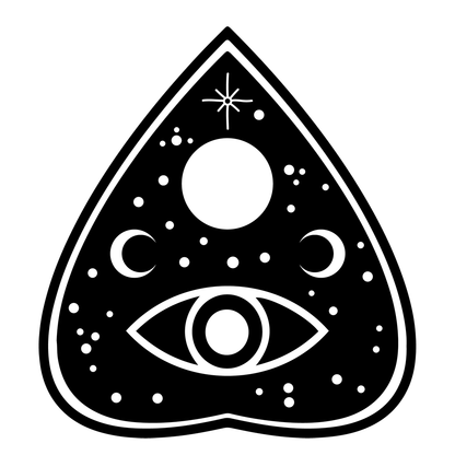 Ouija Planchette Third Eye Vinyl Decal Sticker