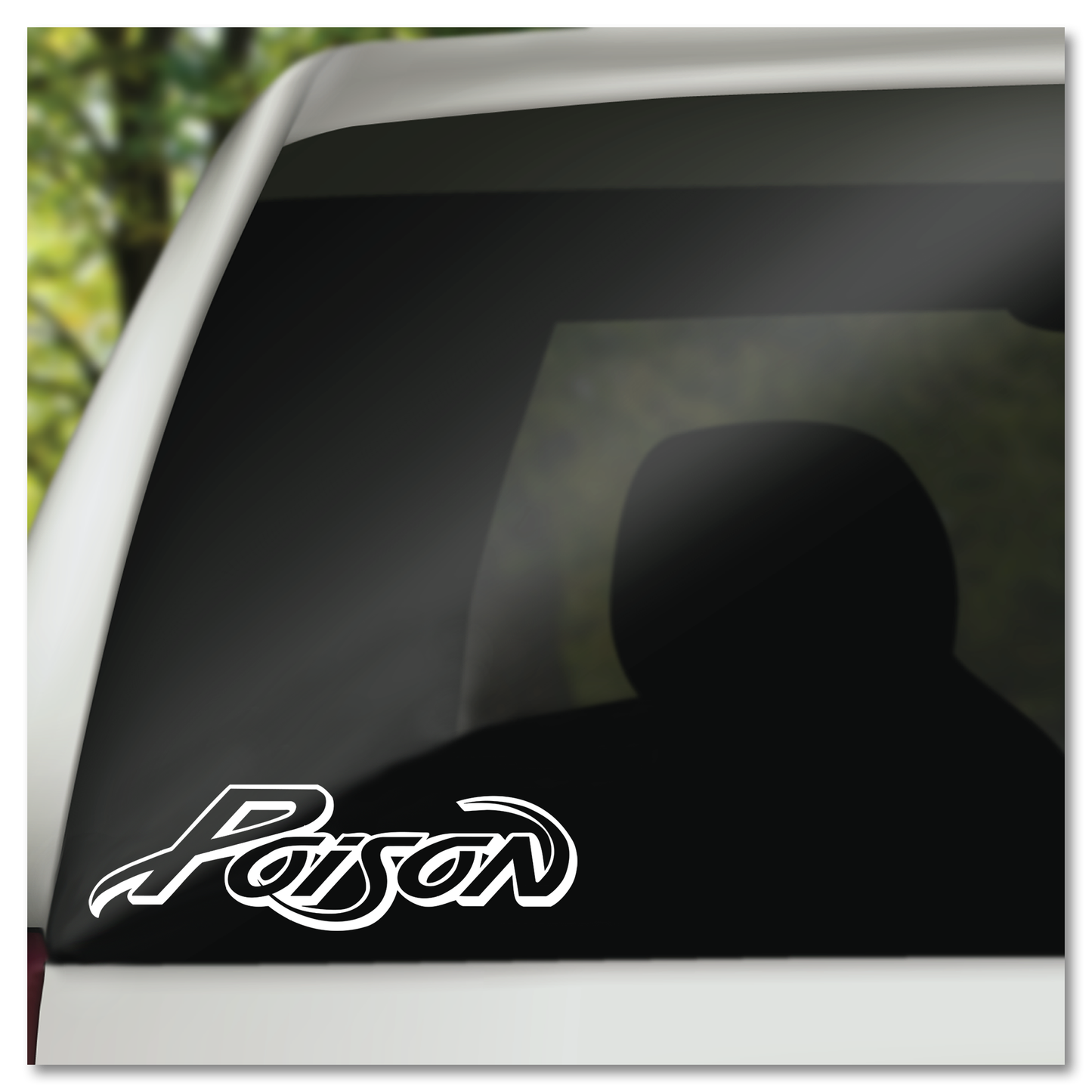 Poison Vinyl Decal Sticker