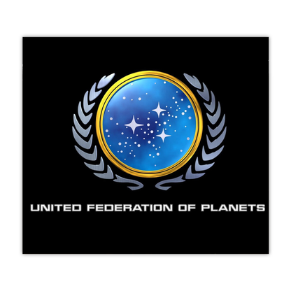 Star Trek United Federation of Planets 20oz Sublimated Metal Tumbler