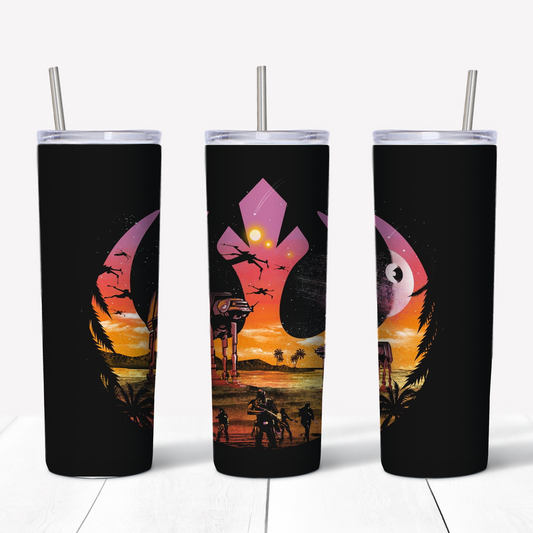Star Wars Rogue One 20oz Sublimated Metal Tumbler