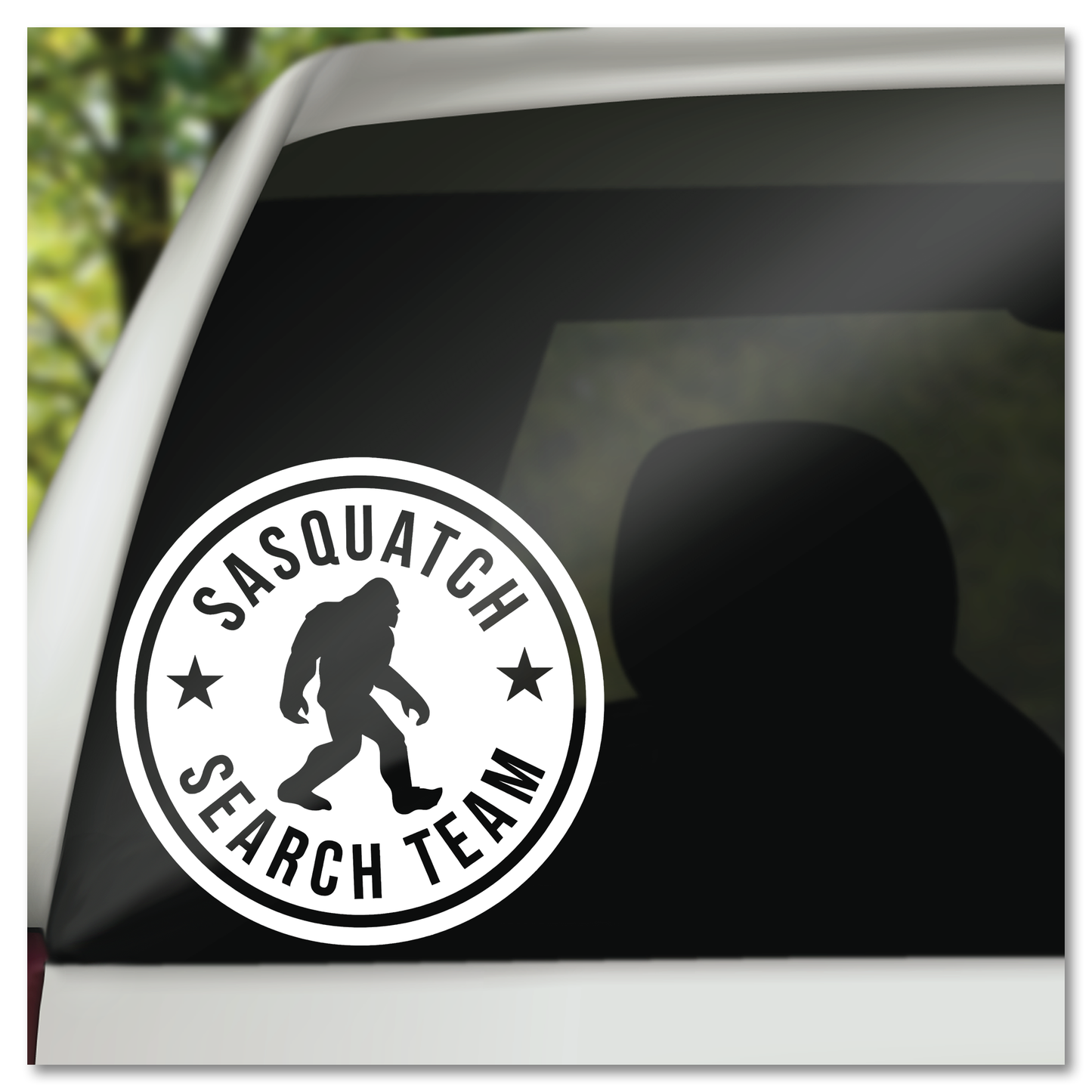 Sasquatch Search Team Vinyl Decal Sticker