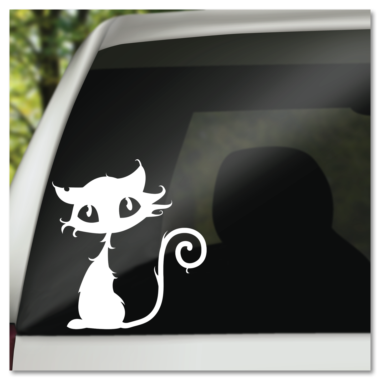 Sassy Cat Vinyl Decal Sticker