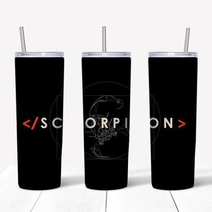 </SCORPION> Scorpion TV Show 20oz Sublimated Metal Tumbler