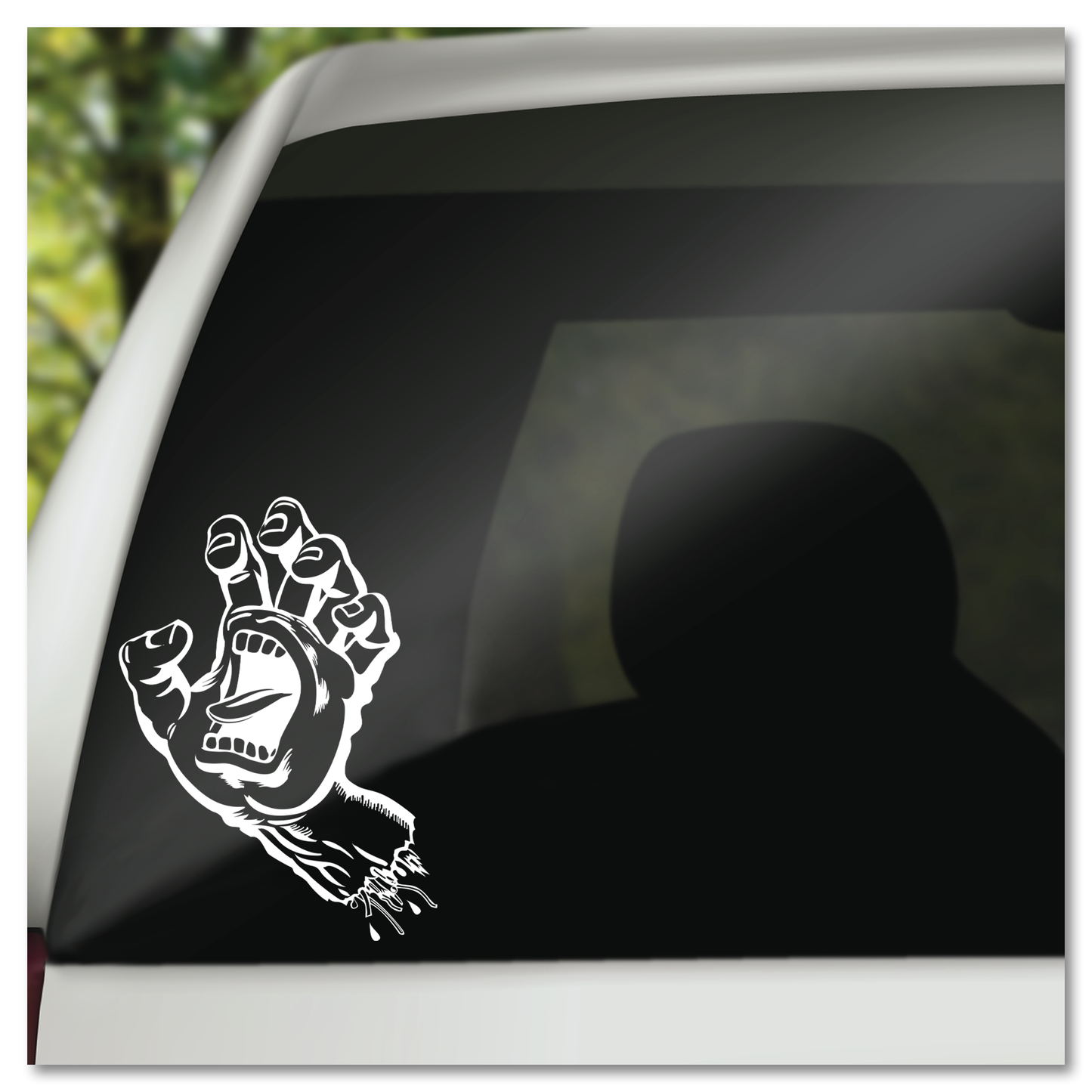 Santa Cruz Screaming Hand Vinyl Decal Sticker