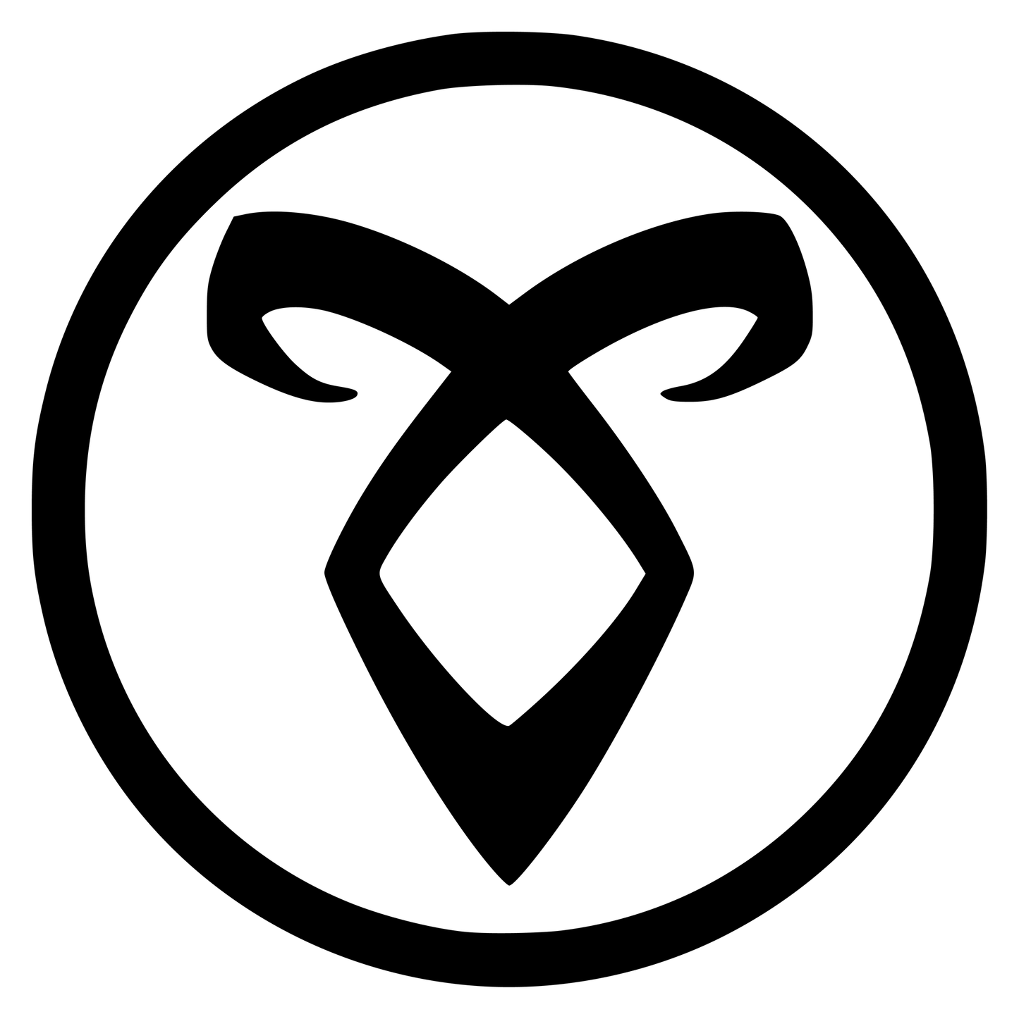 Shadowhunters Vinyl Decal Plakker