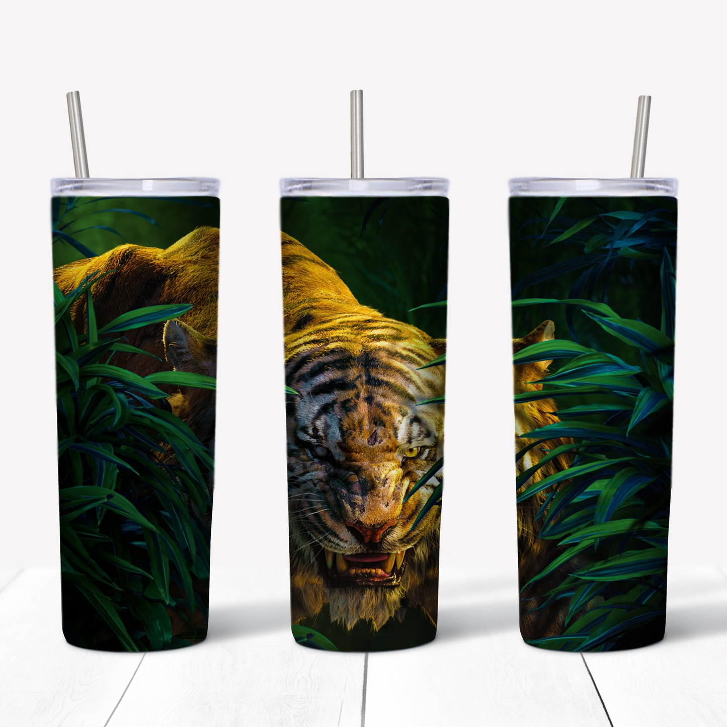 Jungle Book Shere Khan 20oz gesublimeerde metaal tuimelaar