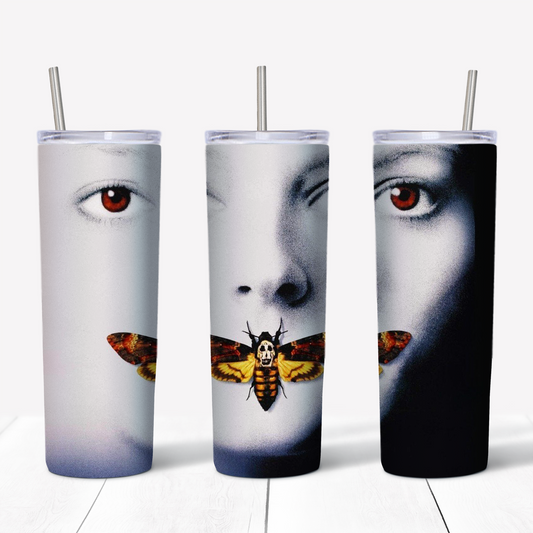 Silence Of The Lambs 20oz Sublimated Metal Tumbler