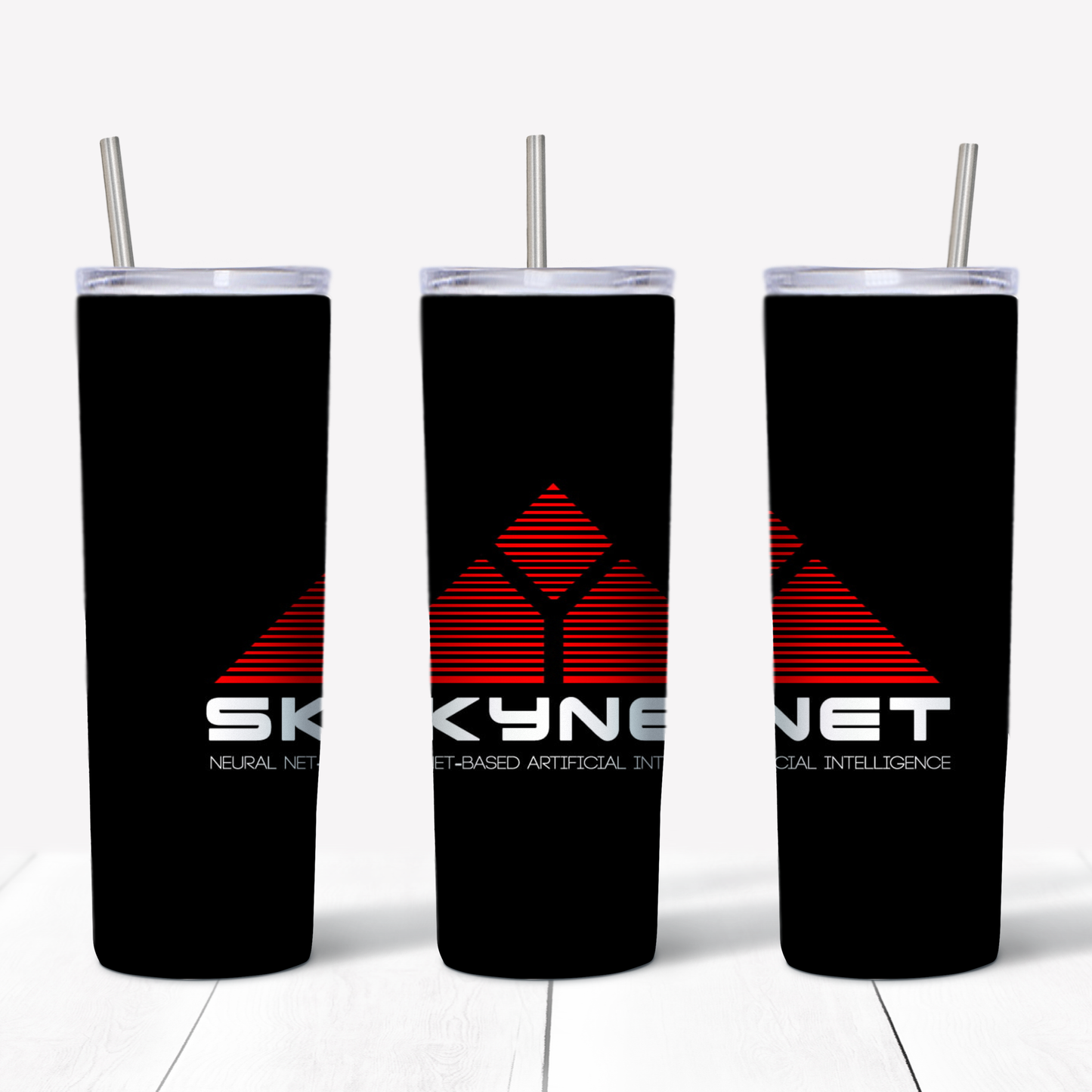 The Terminator Skynet 20oz Sublimated Metal Tumbler