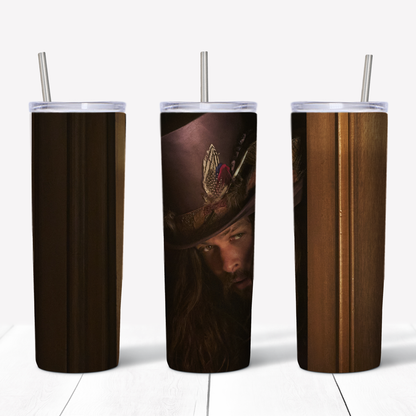 Slumberland Jason Momoa 20oz Sublimated Metal Tumbler