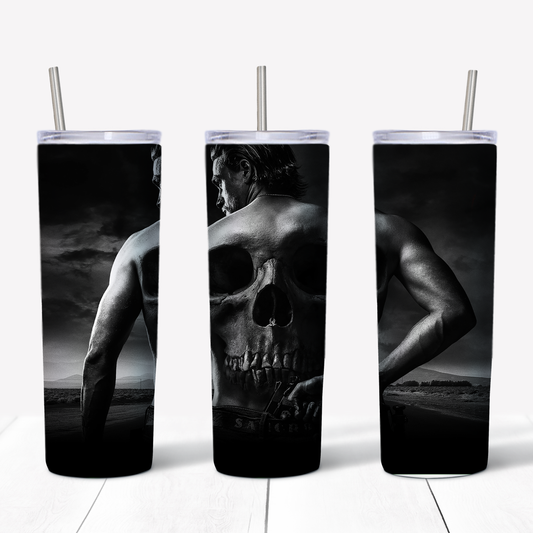 Sons Of Anarchy Jax 20oz Sublimated Metal Tumbler