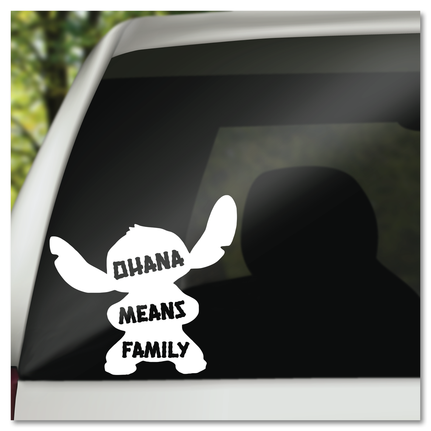 Stitch Ohana Means Family Vinyl Decal Sticker