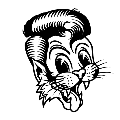 Stray Cats Cat Vinyl Decal Sticker