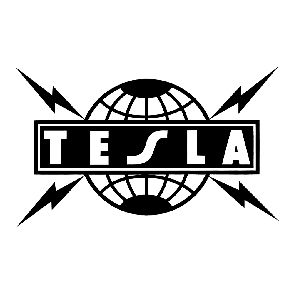 Nikola Tesla Logo Vinyl Decal Sticker