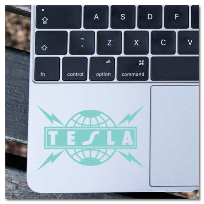 Nikola Tesla Logo Vinyl Decal Sticker