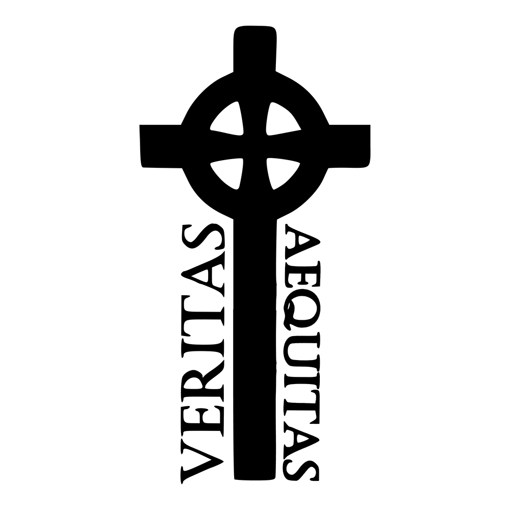 Boondock Saints Celtic Cross Aequitas Veritas Vinyl Decal Sticker