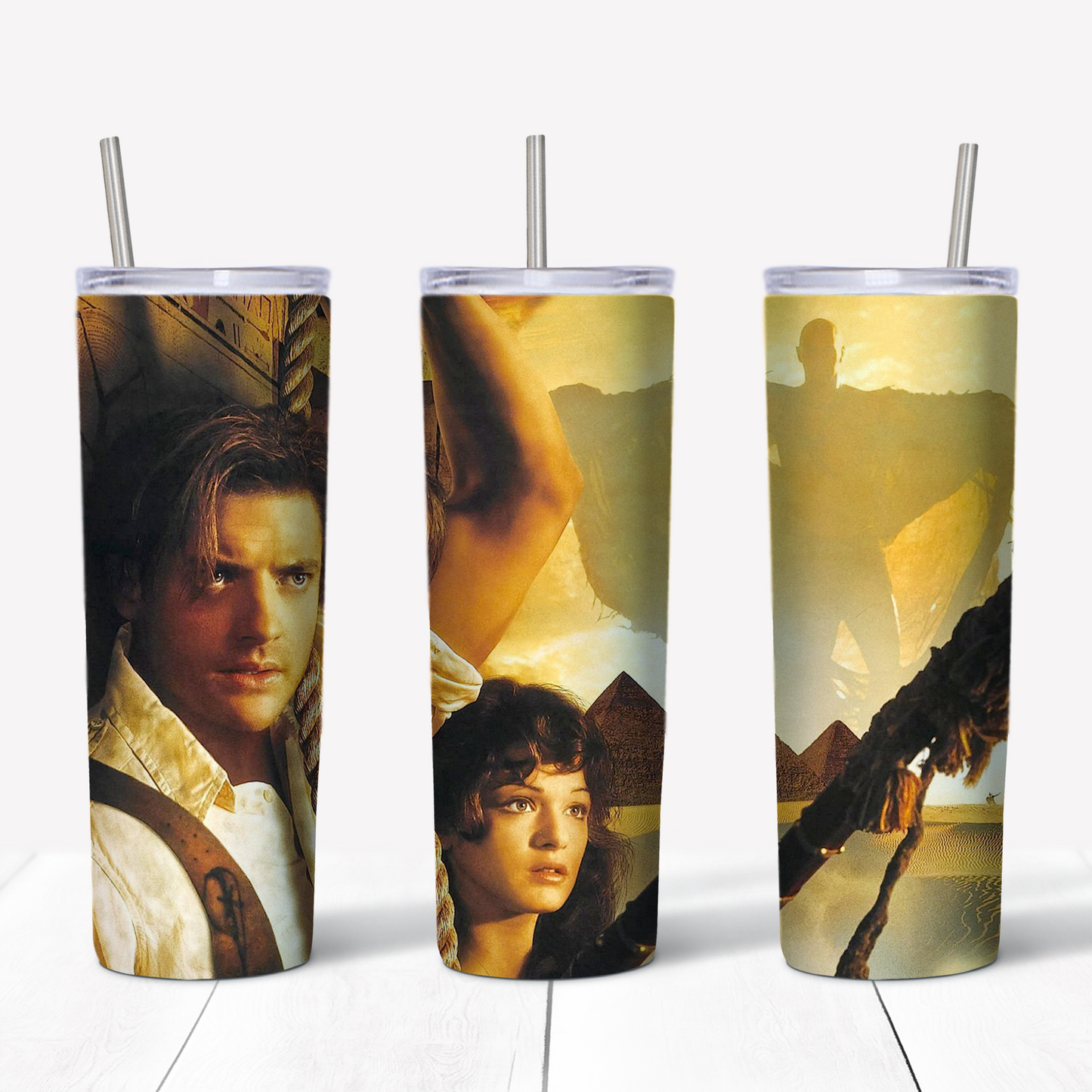 Die Mummy 20oz Sublimated Metal Tumbler