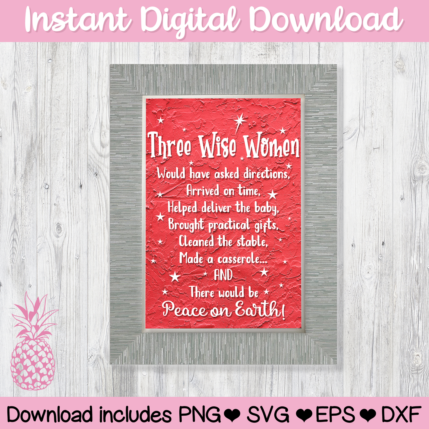 Three Wise Women Digital Download For Cutting Machines