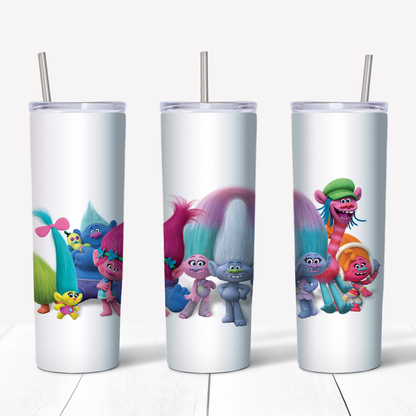 Trolls The Movie 20oz Sublimated Metal Tumbler