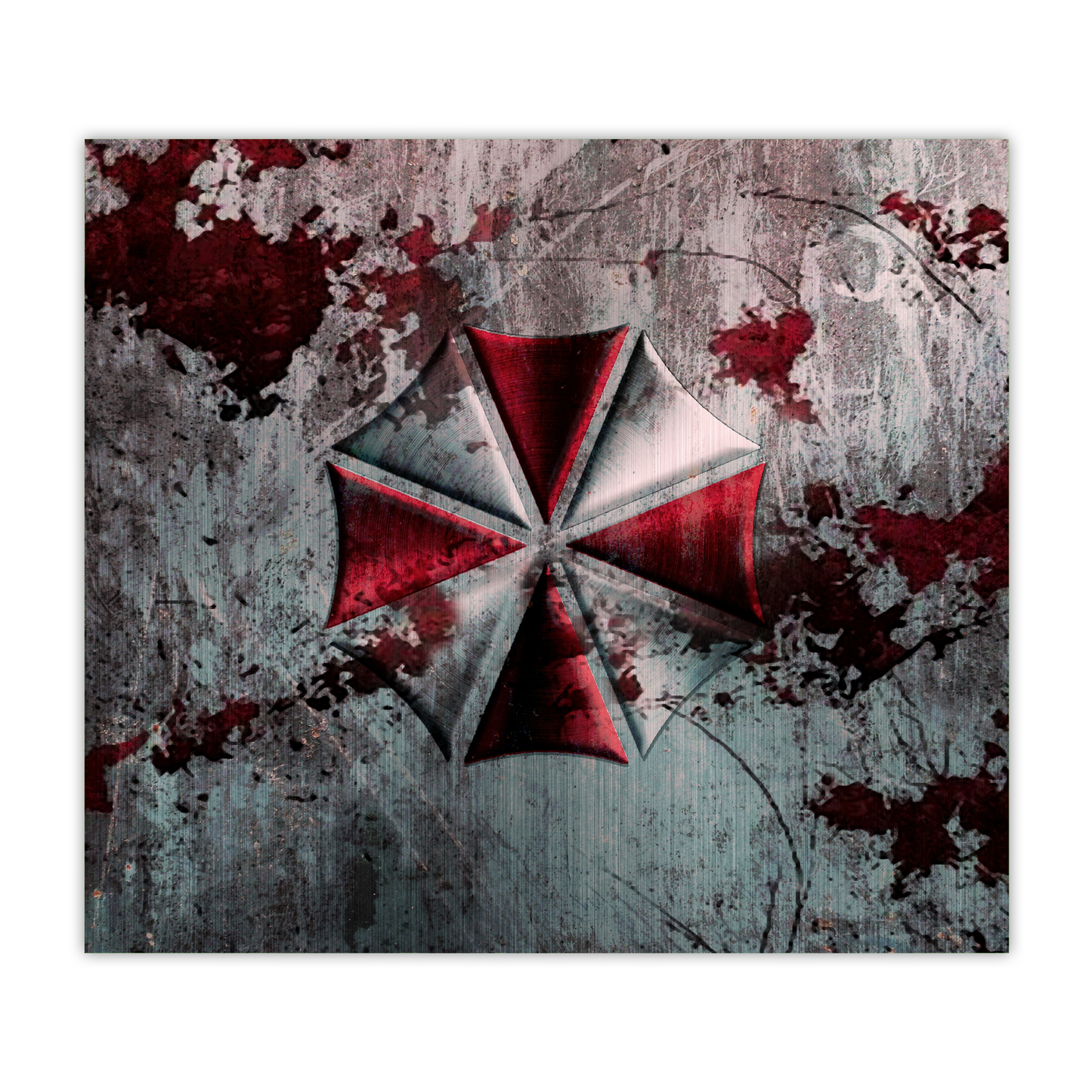 Umbrella Corporation Resident Evil 20oz Sublimated Metal Tumbler