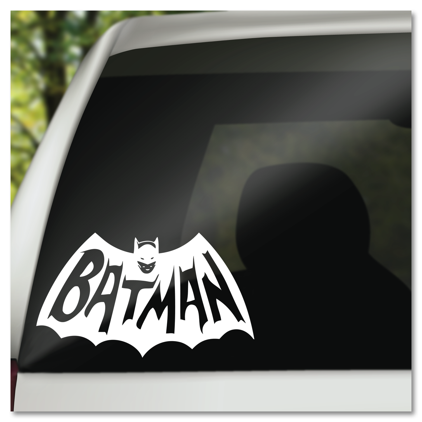 Vintage Batman Cape Vinyl Decal Sticker