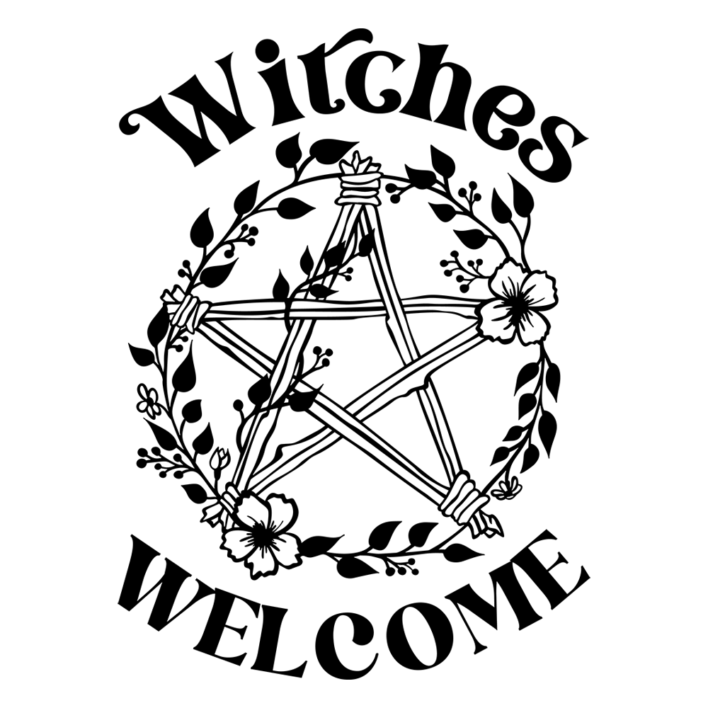 Witches Welcome Vinyl Decal Sticker