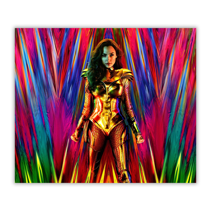 Wonder Woman Gal Gadot 20oz gesublimeerde metaal tuimelaar