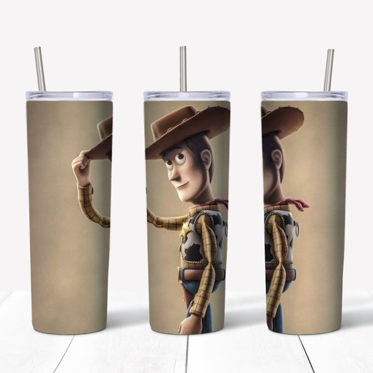 Toy Story Woody 20oz Sublimated Metal Tumbler