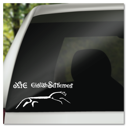 XTC English Settlement Vinyl Decal Sticker