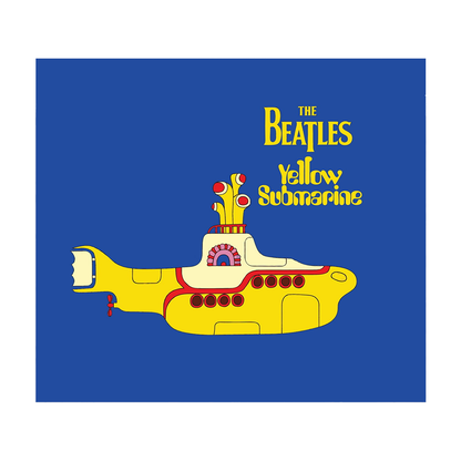 The Beatles Yellow Submarine 20oz Sublimated Metal Tumbler