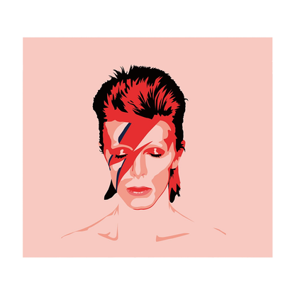 David Bowie Ziggy Stardust 20oz Sublimated Metal Tumbler
