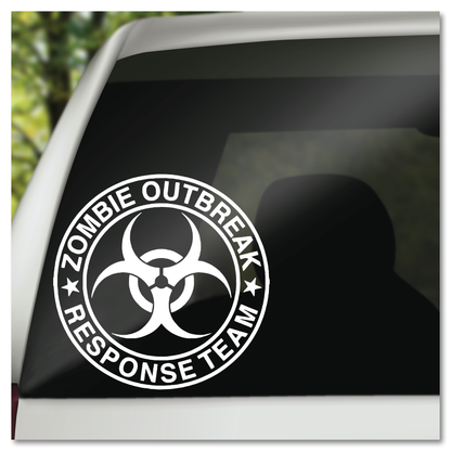Zombie Outbreak Response Team Vinyl Decal Sticker