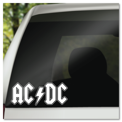 AC/DC Vinyl Decal Plakker