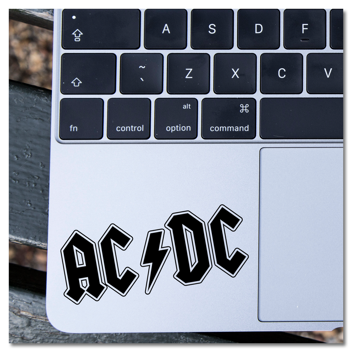 AC/DC Vinyl Decal Plakker