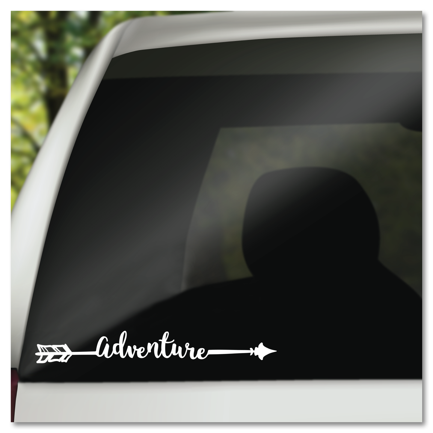 Adventure Arrow Vinyl Decal Sticker