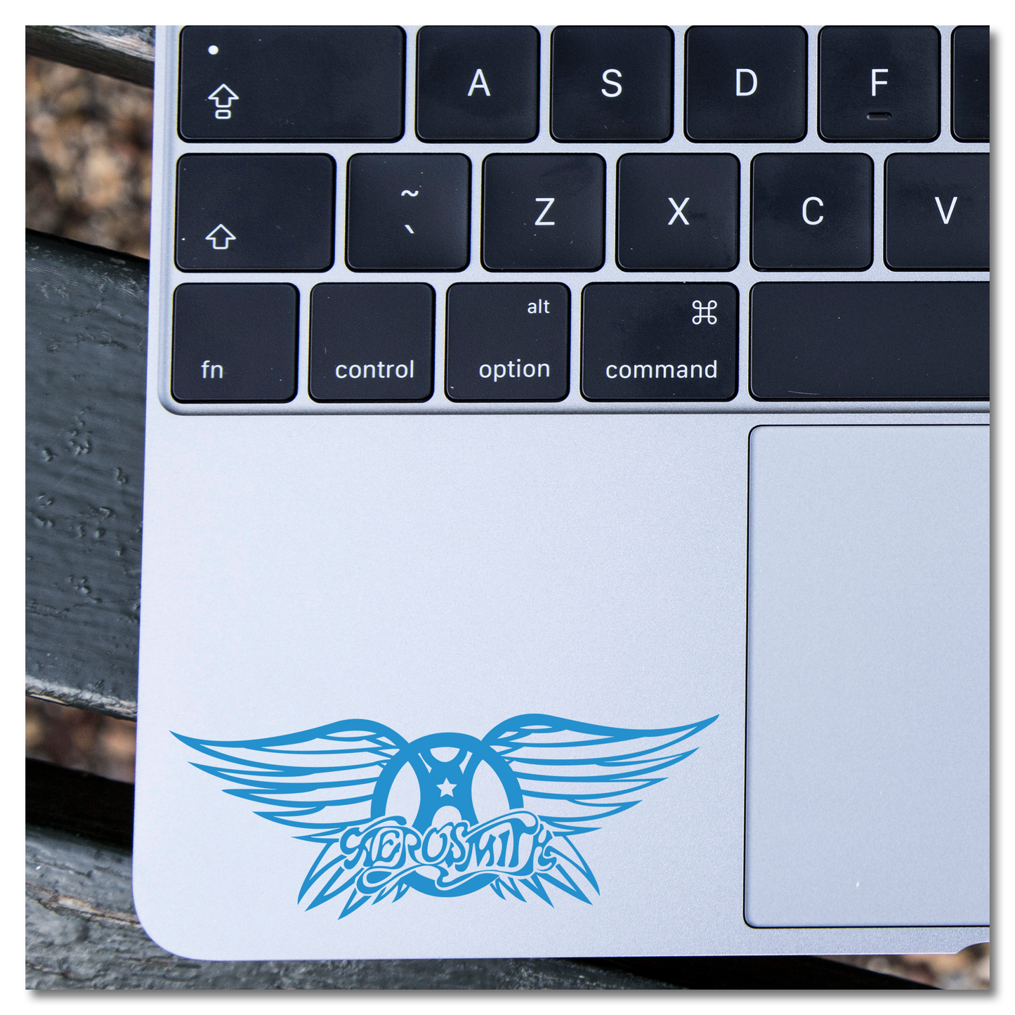 Aerosmith Wings Logo Vinyl Decal Plakker