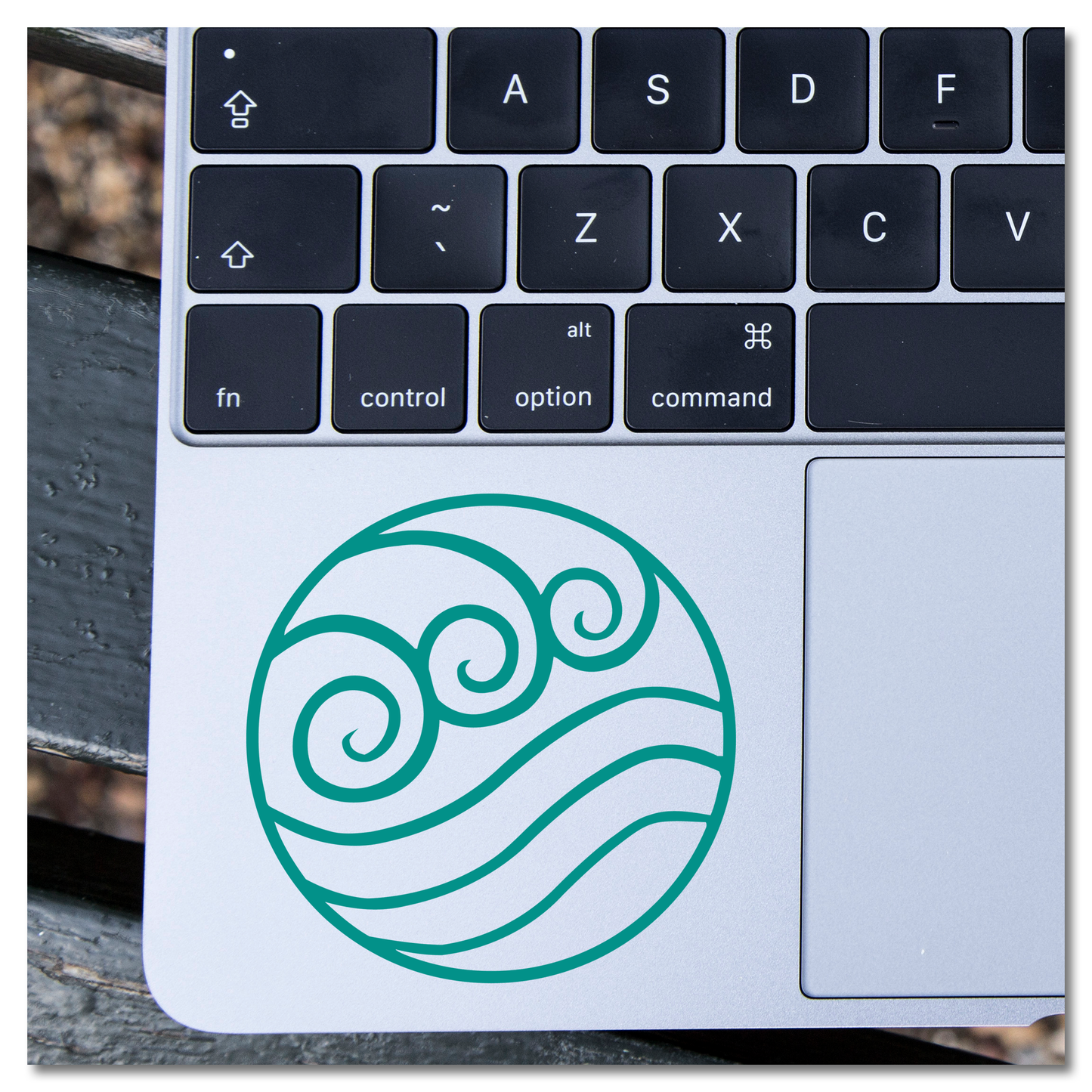 Avatar The Last Airbender Water Symbol Vinyl Decal Sticker