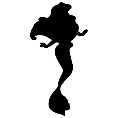 Disney Little Mermaid Princess Ariel Vinyl Decal Sticker