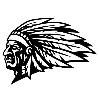 Aztec Chief Vinyl Decal Sticker