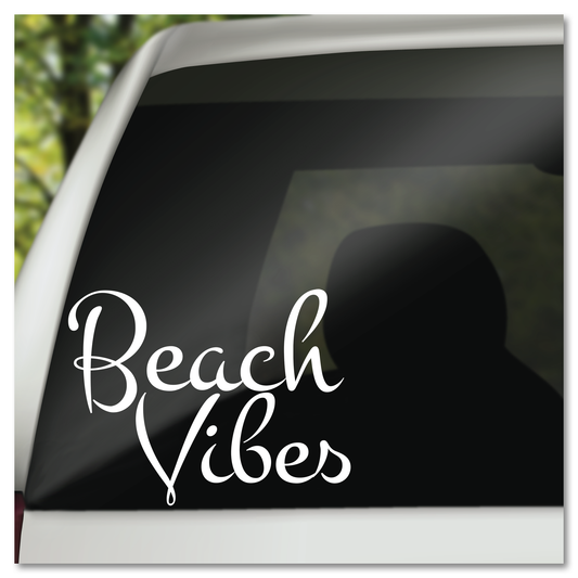 Beach Vibes Vinyl Decal Sticker
