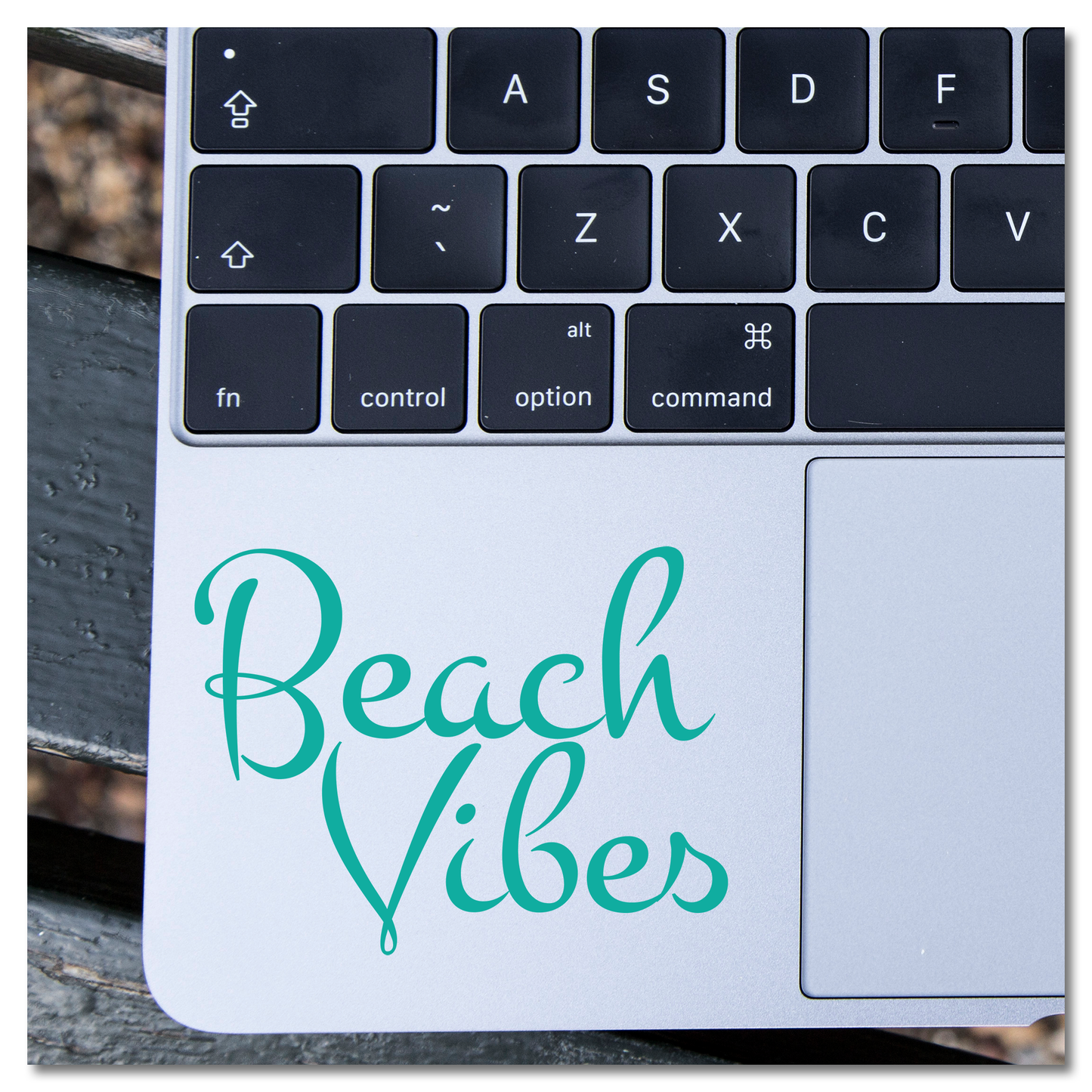 Beach Vibes Vinyl Decal Plakker