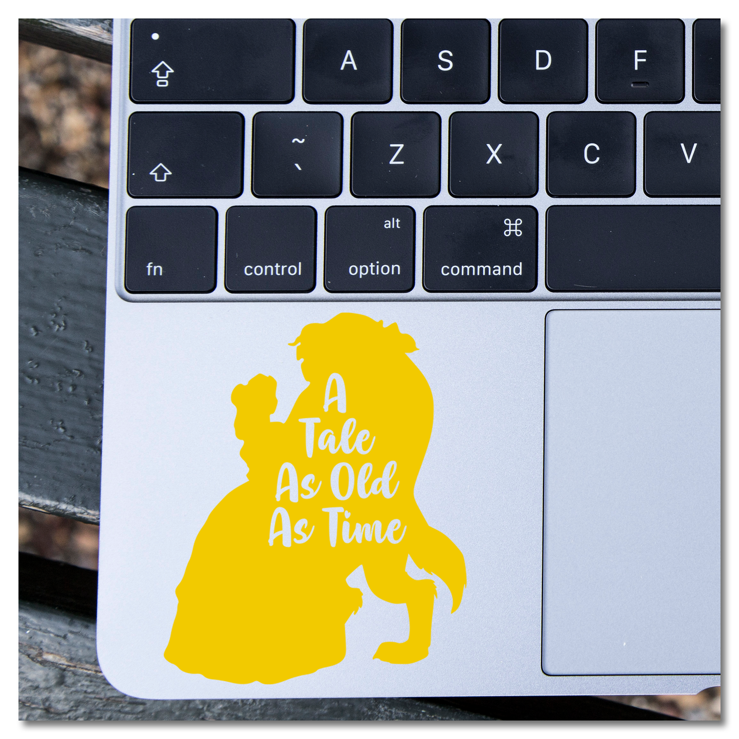 Disney Beauty & The Beast A Tale As Old As Time Vinyl Decal Sticker