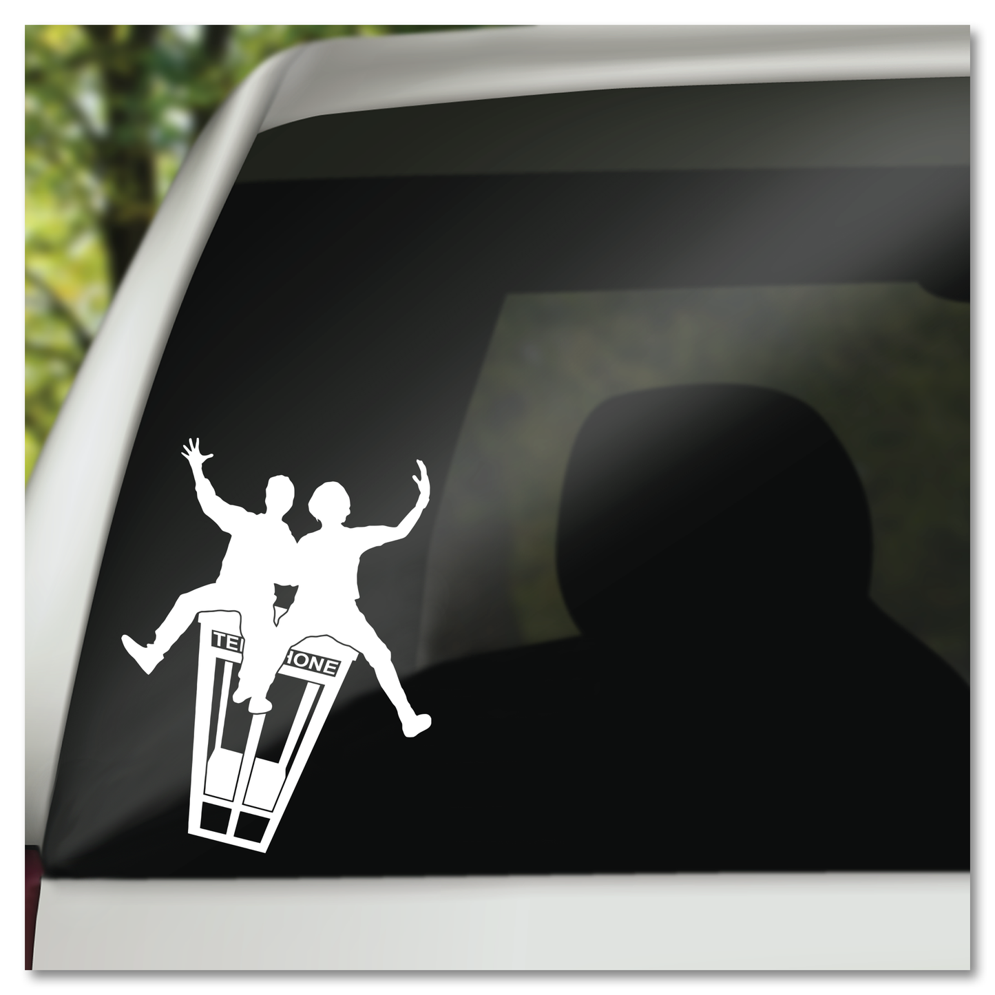 Bill & Ted's Excellent Adventure Vinyl Decal Sticker