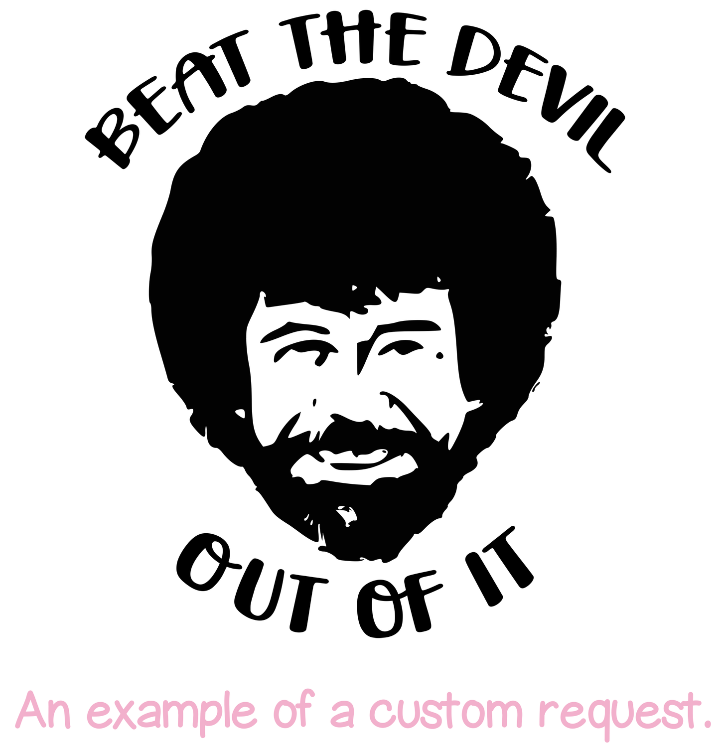 Bob Ross Vinyl Decal Sticker